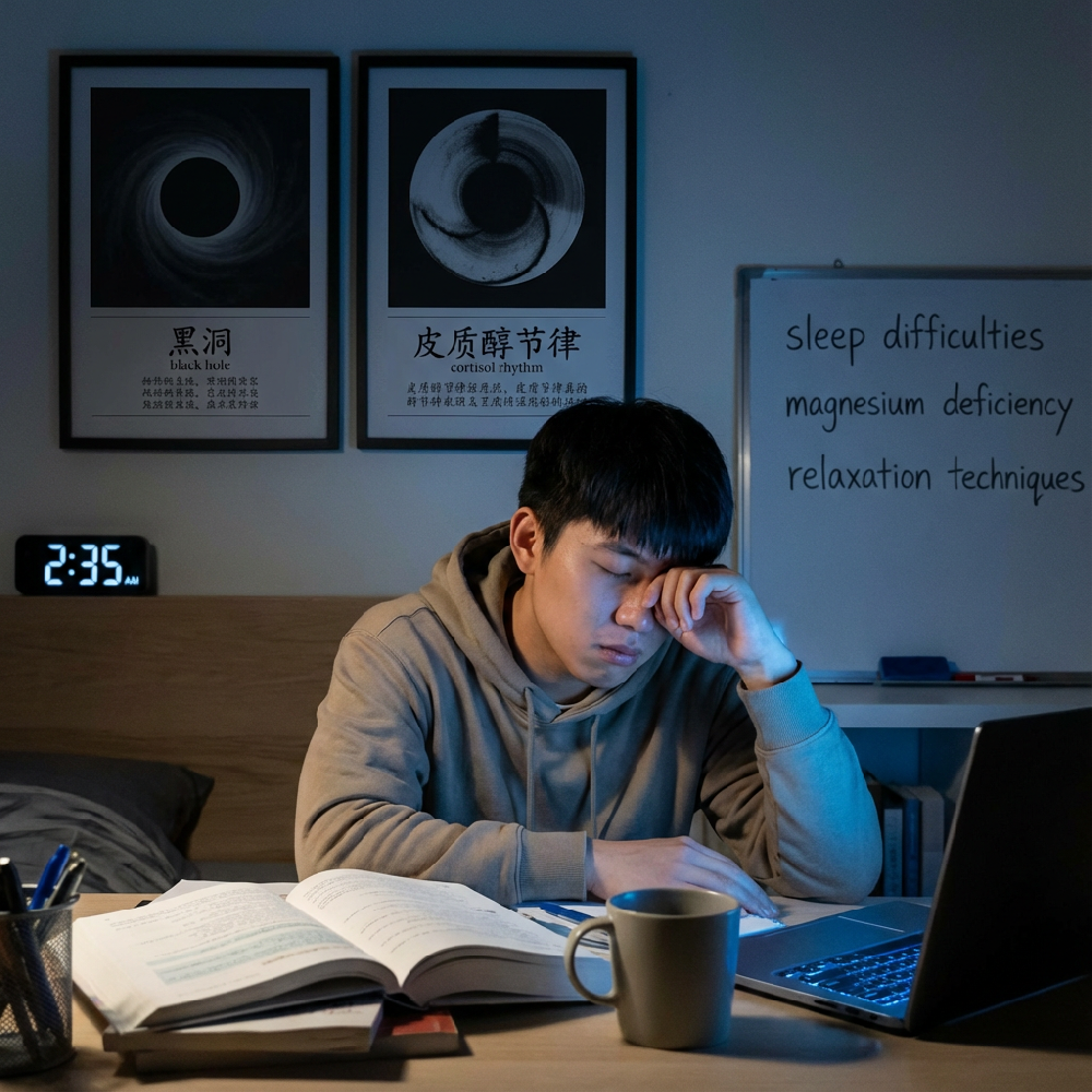 下午3点的“脑瘫痪”？和之时教你对抗“腺苷（Adenosine）”堆积，决胜高考数学与英语的垃圾时间