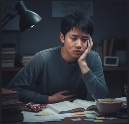 一到模考就发烧、拉肚子？和之时：这不是装病，这是孩子的身体在替他说“我撑不住了”