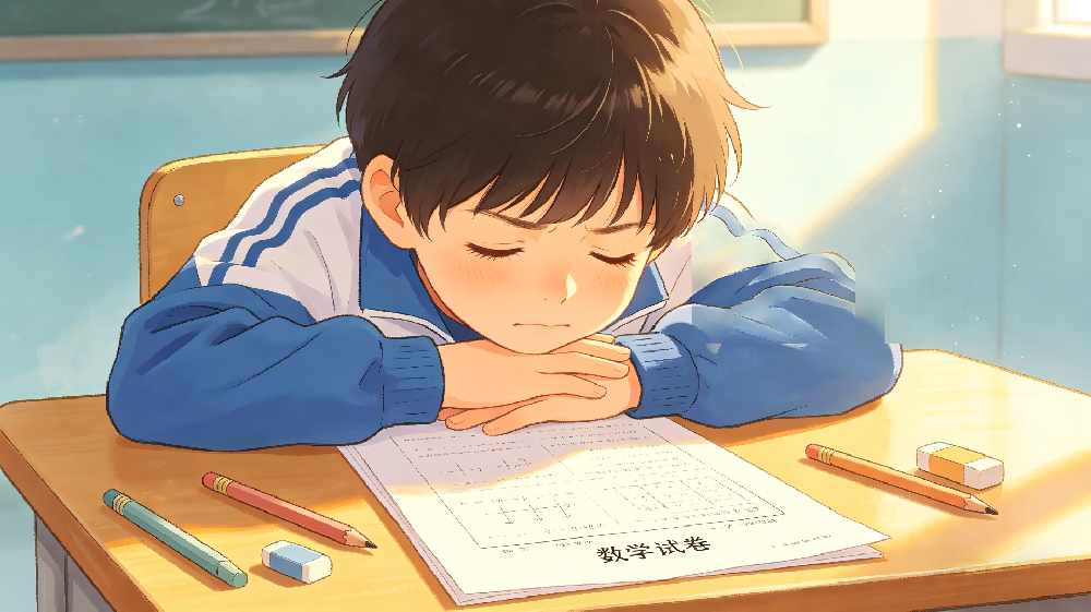 一考数学就手抖？和之时揭秘真实原因