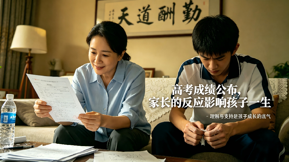 和之时：高考成绩公布，家长的反应影响孩子一生