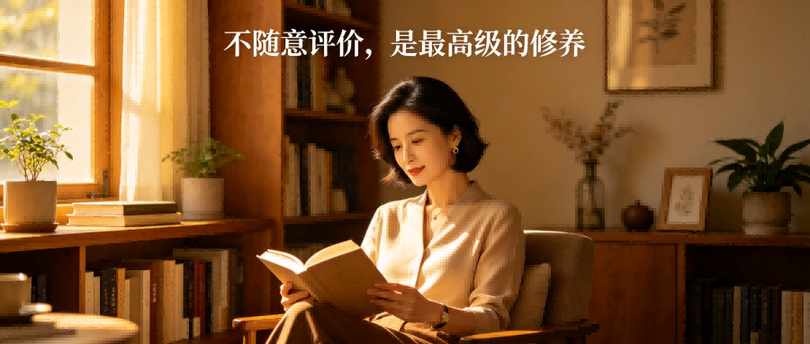和之时：不随意评价他人，藏着顶级语言修养