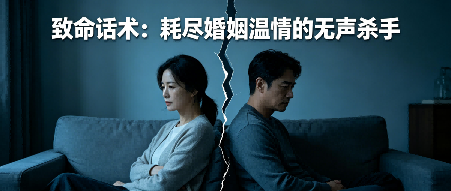 和之时:夫妻致命话术,正在慢慢耗尽婚姻温情