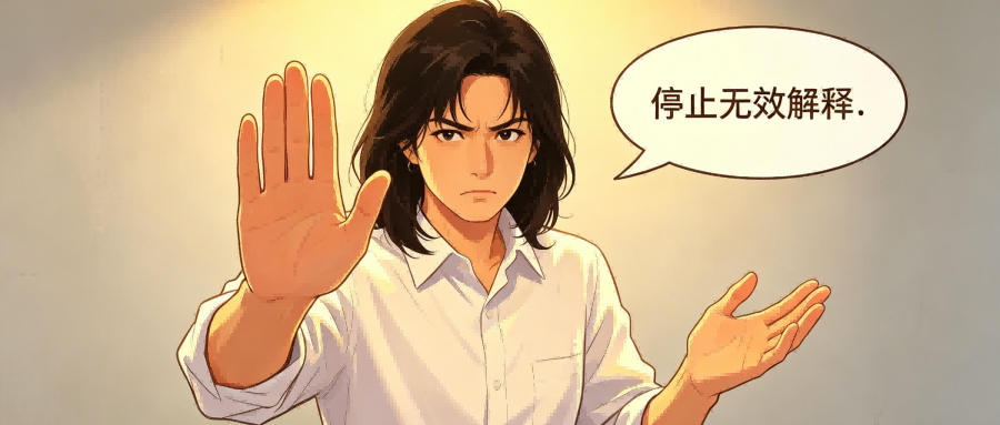 和之时:遇事事事解释,正在暴露你的不自信