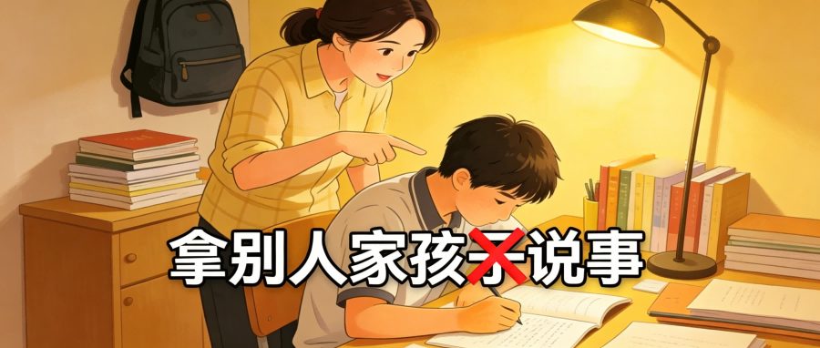 和之时:总攀比别人家孩子,正在毁掉你的孩子