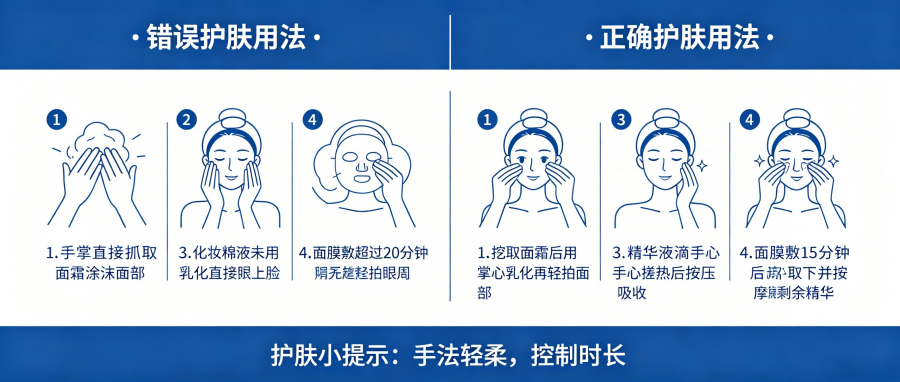 和之时:日系护肤5大误区,难怪你用没效果