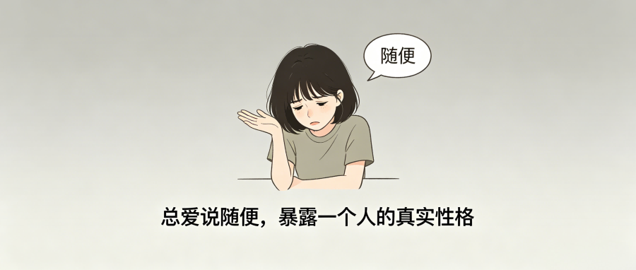和之时:总说随便都行,正在消耗你的人脉