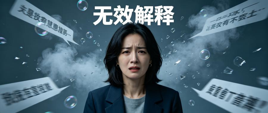和之时:越解释越崩?是情绪先失控
