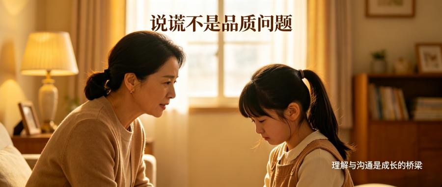 和之时:孩子说谎不是品质问题