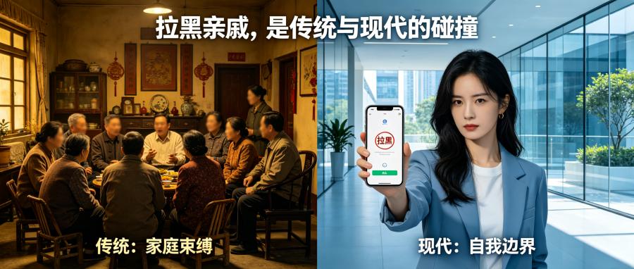 和之时:孩子拉黑亲戚?是边界感觉醒了