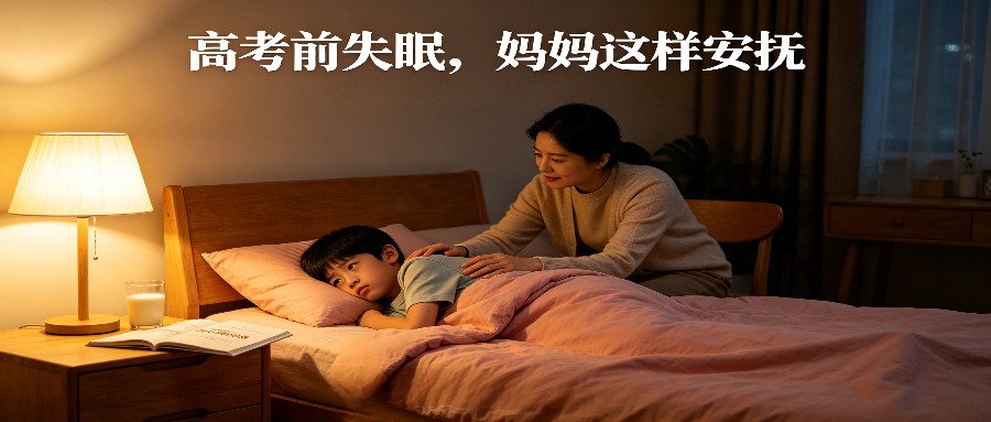 和之时：高考前失眠，越怕越熬不住