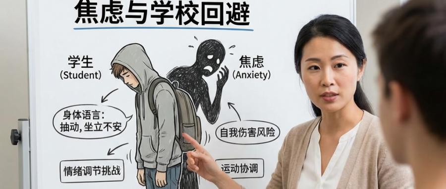和之时:临考前孩子停学?神经在抑制