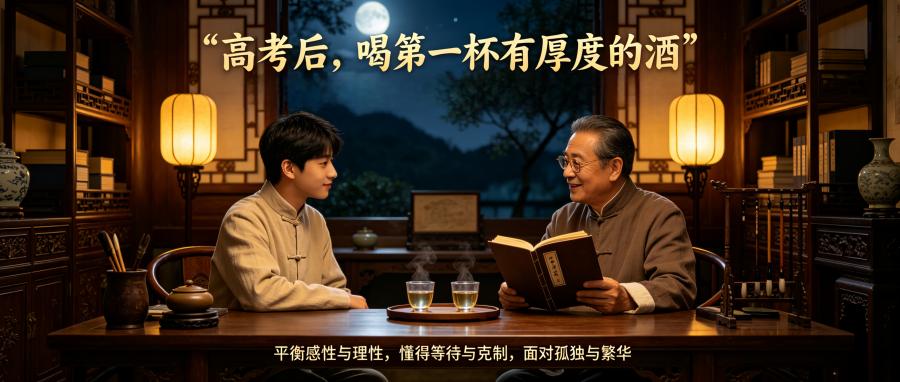 和之时：高考后，带儿子喝好第一杯酒