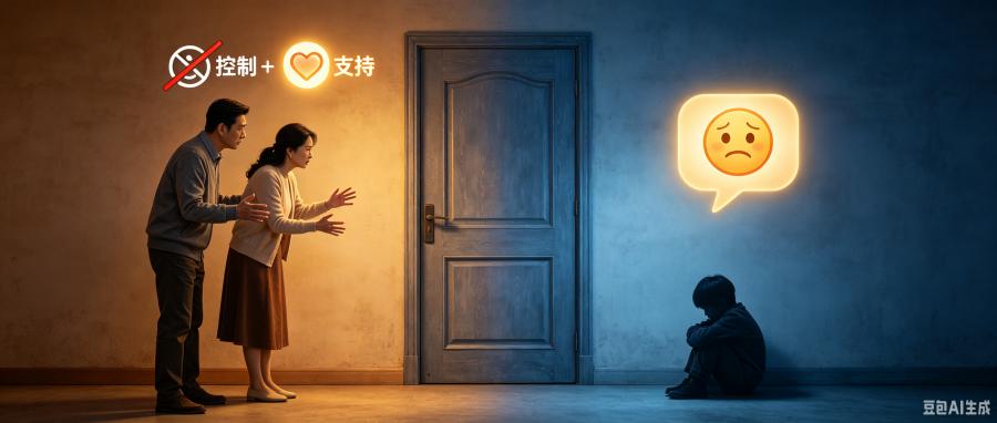 和之时：孩子回家就关门？是在默默抗争