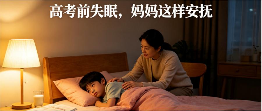 和之时：高考前入睡难？教你快速入眠