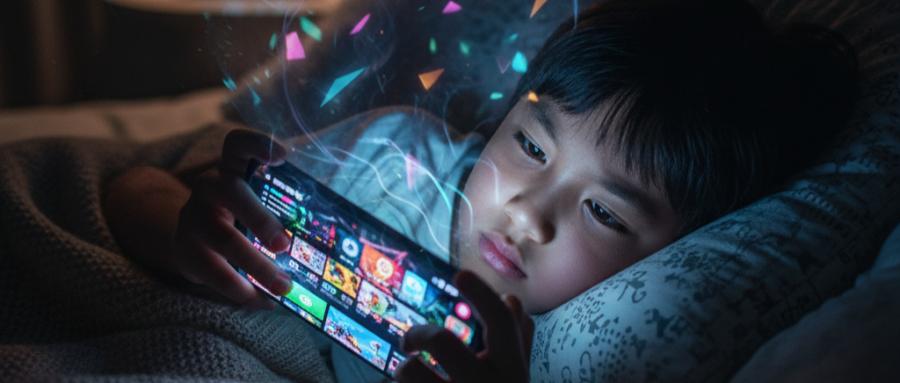 和之时：孩子越累越不睡？手机在害他