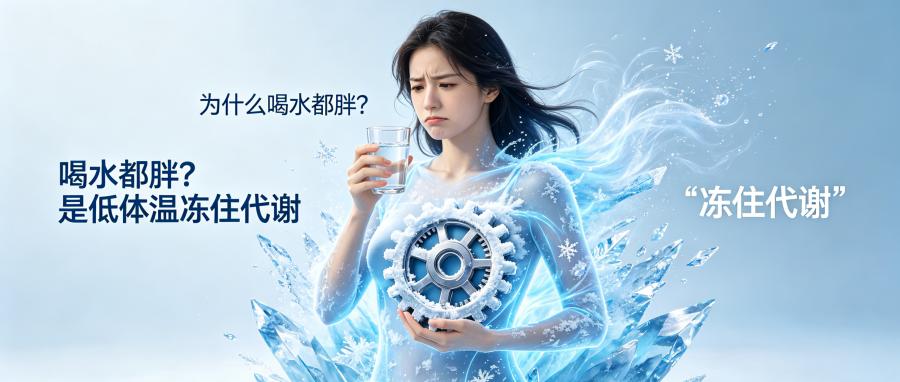 和之时:喝水都胖?是低体温冻住代谢