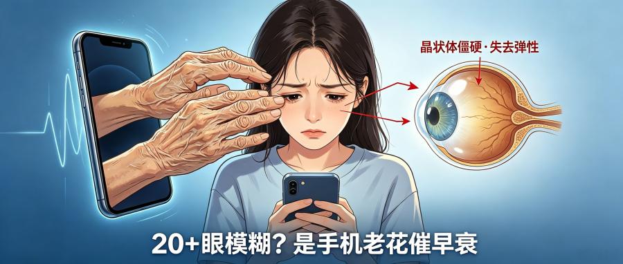 和之时:20+眼模糊?是手机老花催早衰