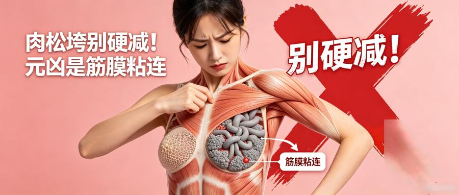 和之时:肉松垮别硬减!元凶是筋膜粘连