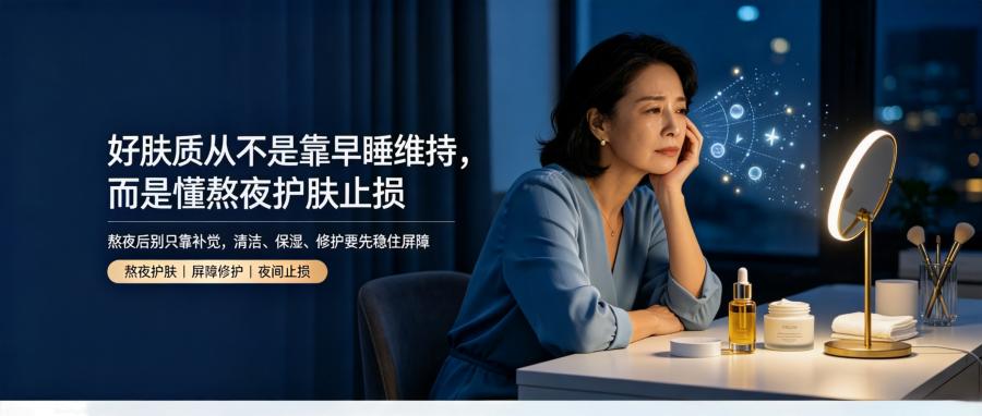 和之时:熬夜脸急救方法,低成本快速回春