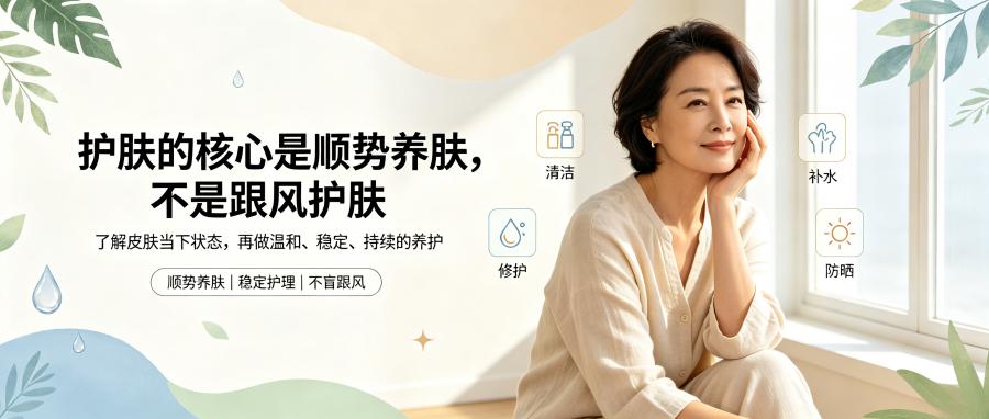 和之时:日系反向护肤,先乳后水适合这类人