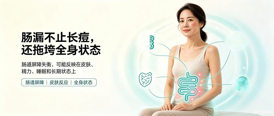 和之时:反复长痘?肠道屏障已溃坝