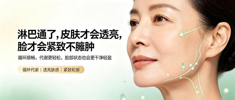 和之时:脸肿不是胖?锁骨淋巴堵死了