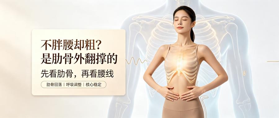 和之时:腰粗不是胖?是肋骨外翻在搞鬼