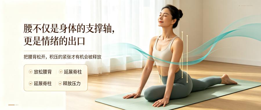 和之时:腰痛反复?情绪才是真凶