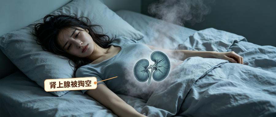 和之时:怎么睡都累?压力电池已耗尽