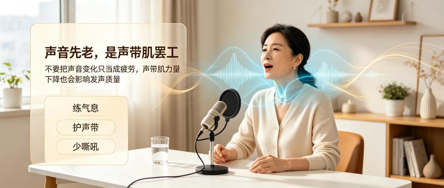 和之时:声音先老?声带肌在悄悄萎缩