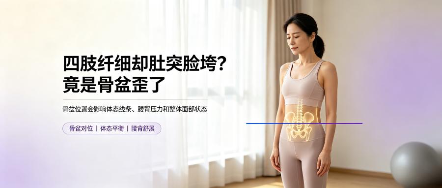 和之时：脸垮肚突？是骨盆悄悄歪了