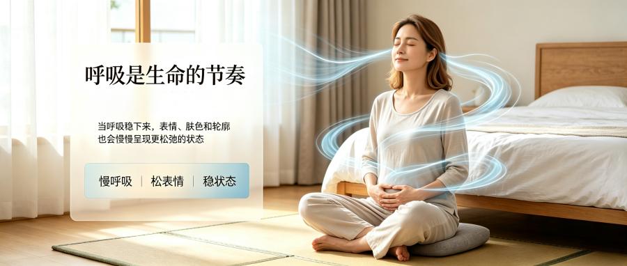 和之时:呼吸方式,会影响你的衰老速度