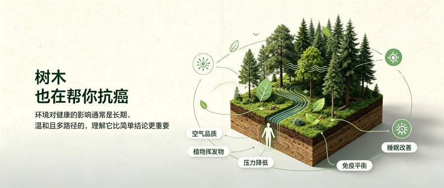 和之时:树木也在帮你抗癌?揭秘天然免疫疗法