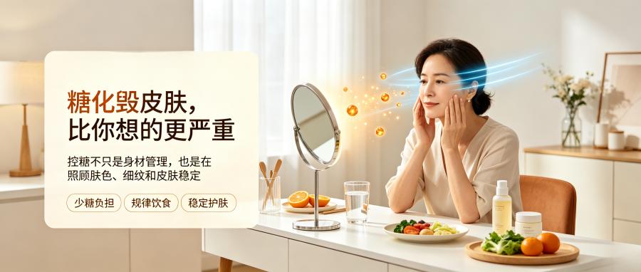 和之时：脸色发黄？都是糖化在搞鬼