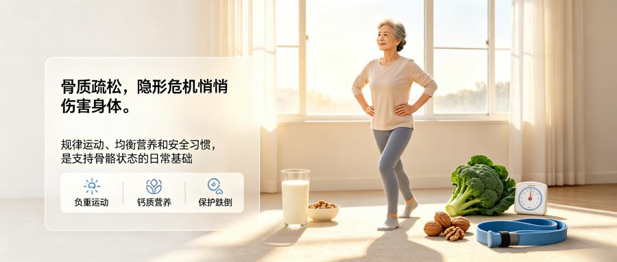 和之时:绝经后骨流失,是男性的3倍!