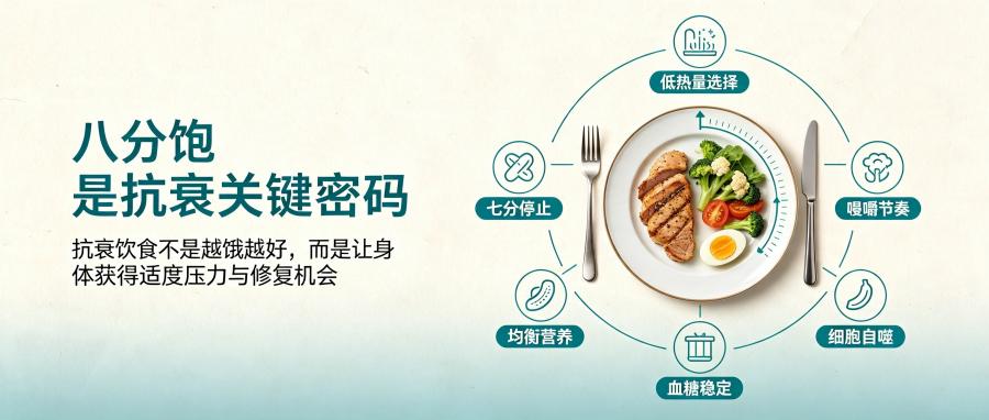 和之时:最高级抗衰,每餐只吃八分饱