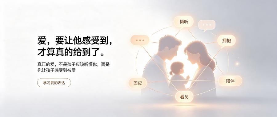 和之时：你爱孩子，他感受到了吗